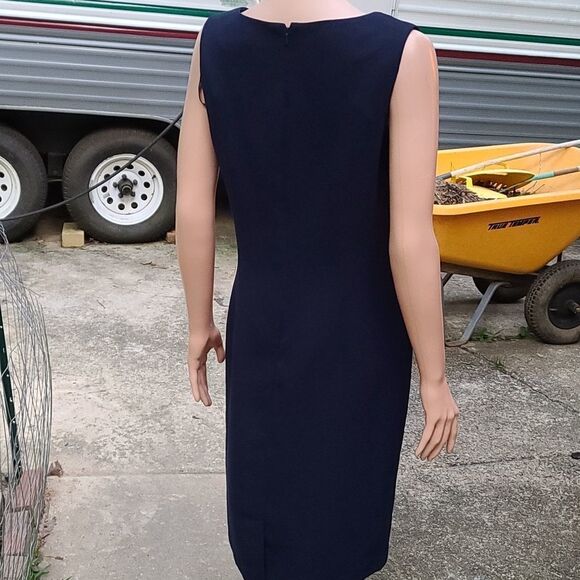 Donna B. Taylor 2pc Dark Navy Blue Dress suit - Picture 9 of 12